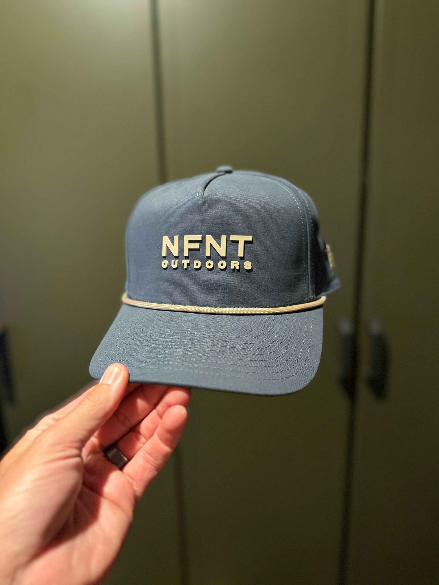 Premium Navy Letter Hat