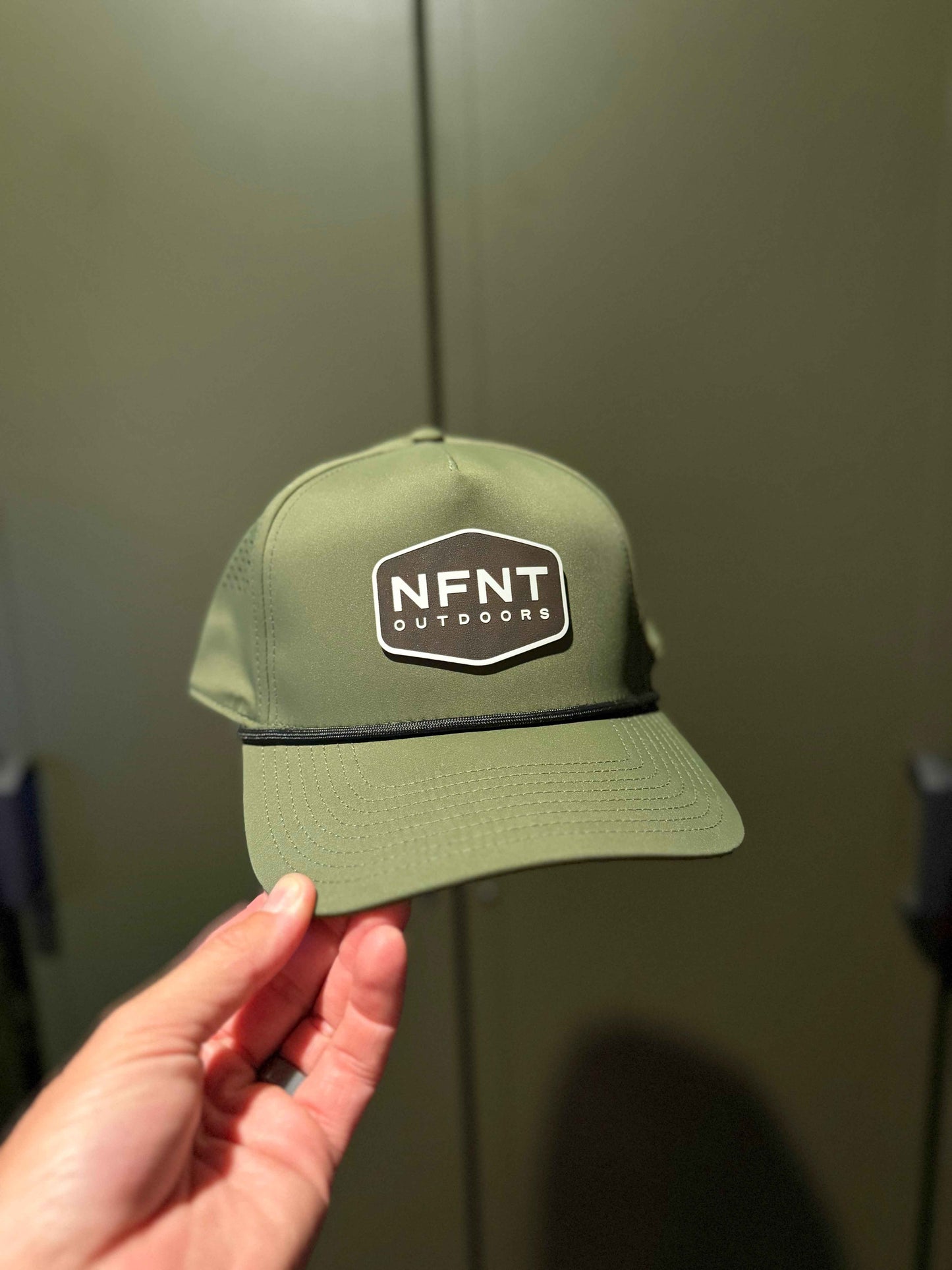 Performance Green Patch Hat