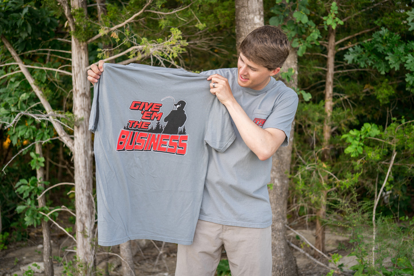 "Give Em The Business" Short Sleeve Shirt